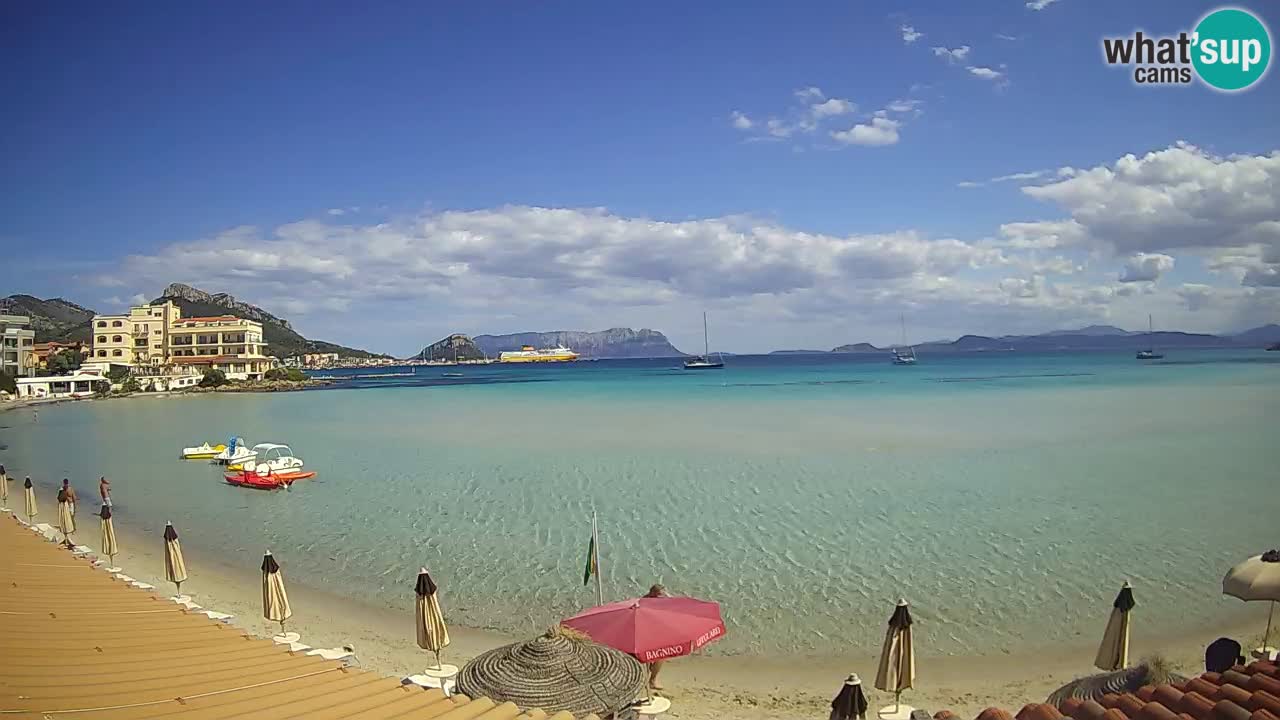 Web kamera Terza Spiaggia Golfo Aranci – Pogled uživo na plažu