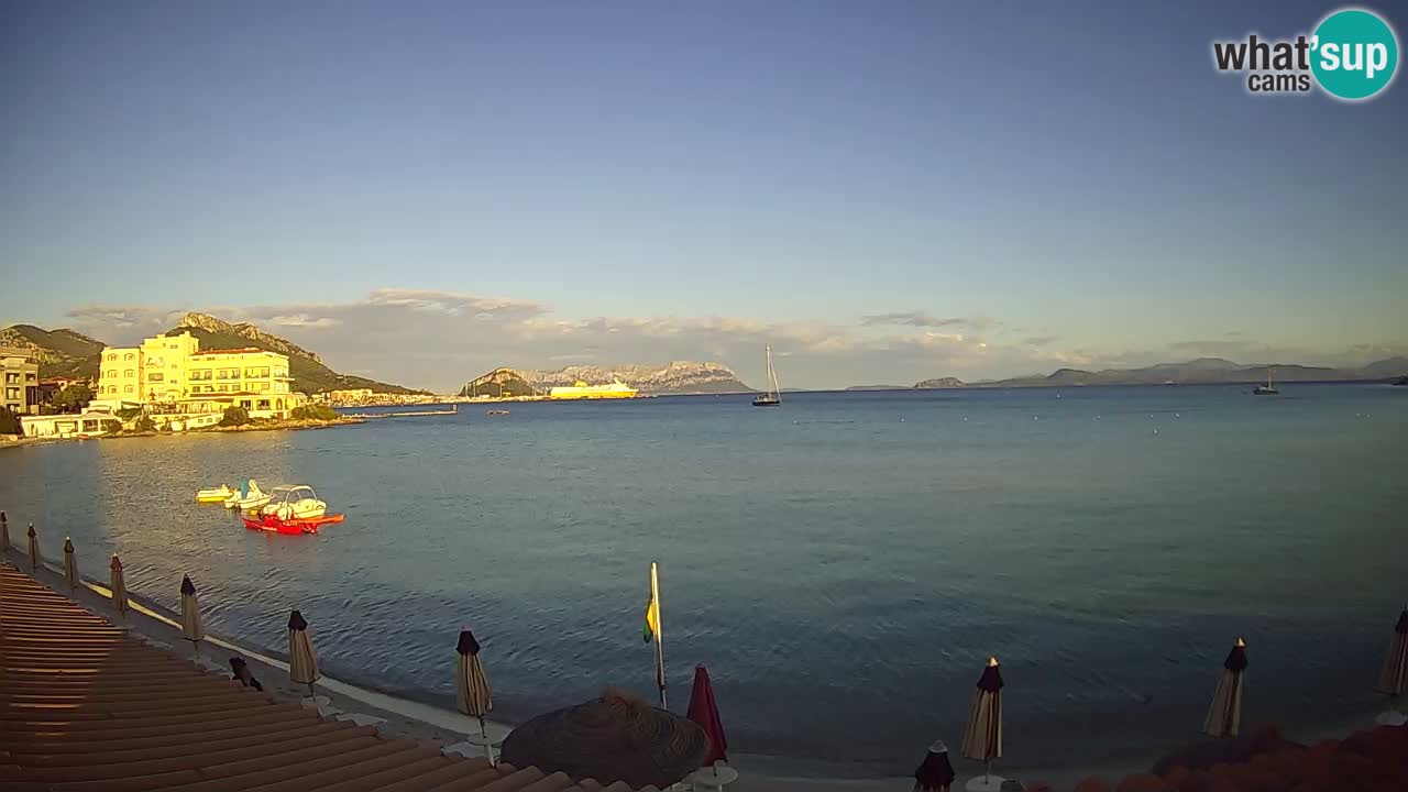 Webcam Terza Spiaggia Golfo Aranci – Vista en directo de la playa
