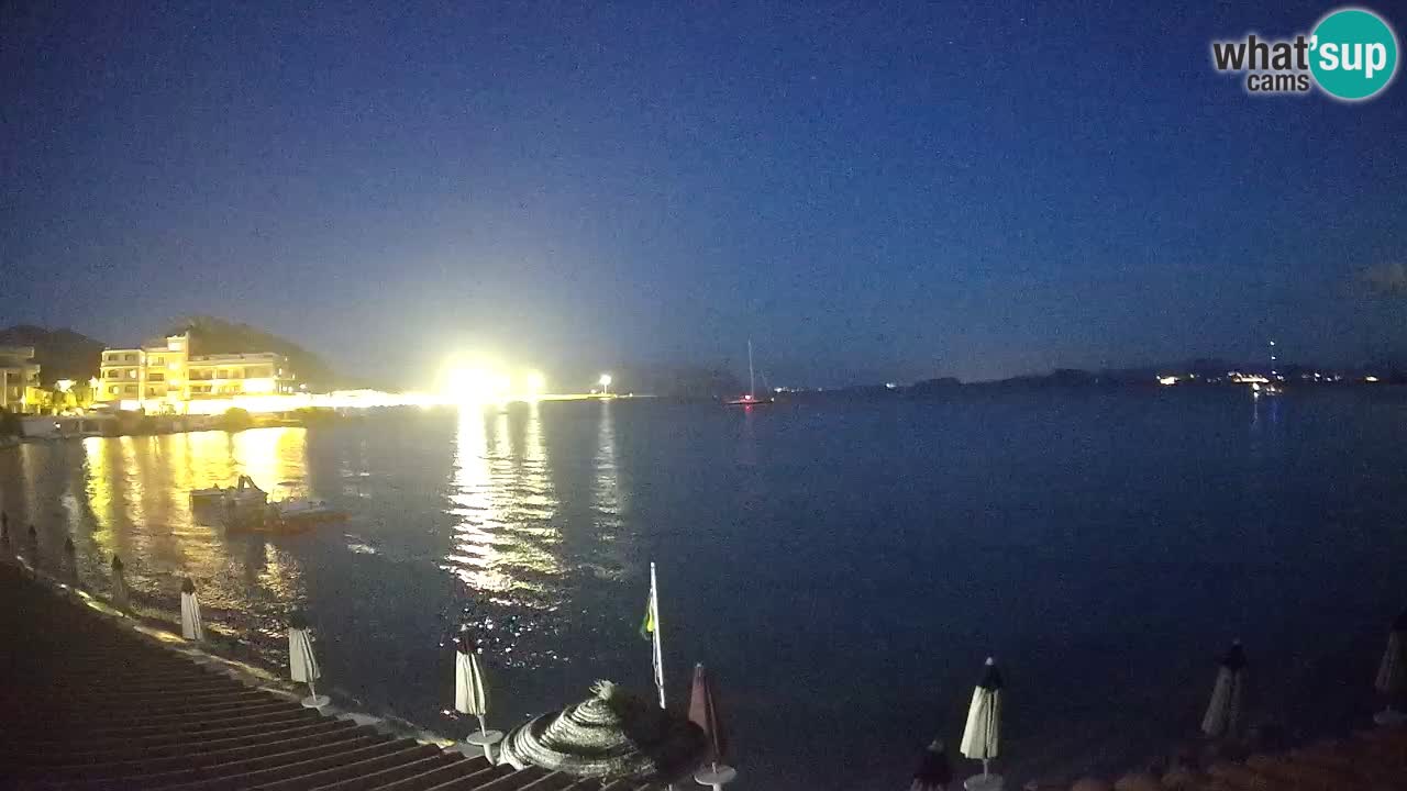 Webcam Terza Spiaggia Golfo Aranci – Vue en direct de la plage