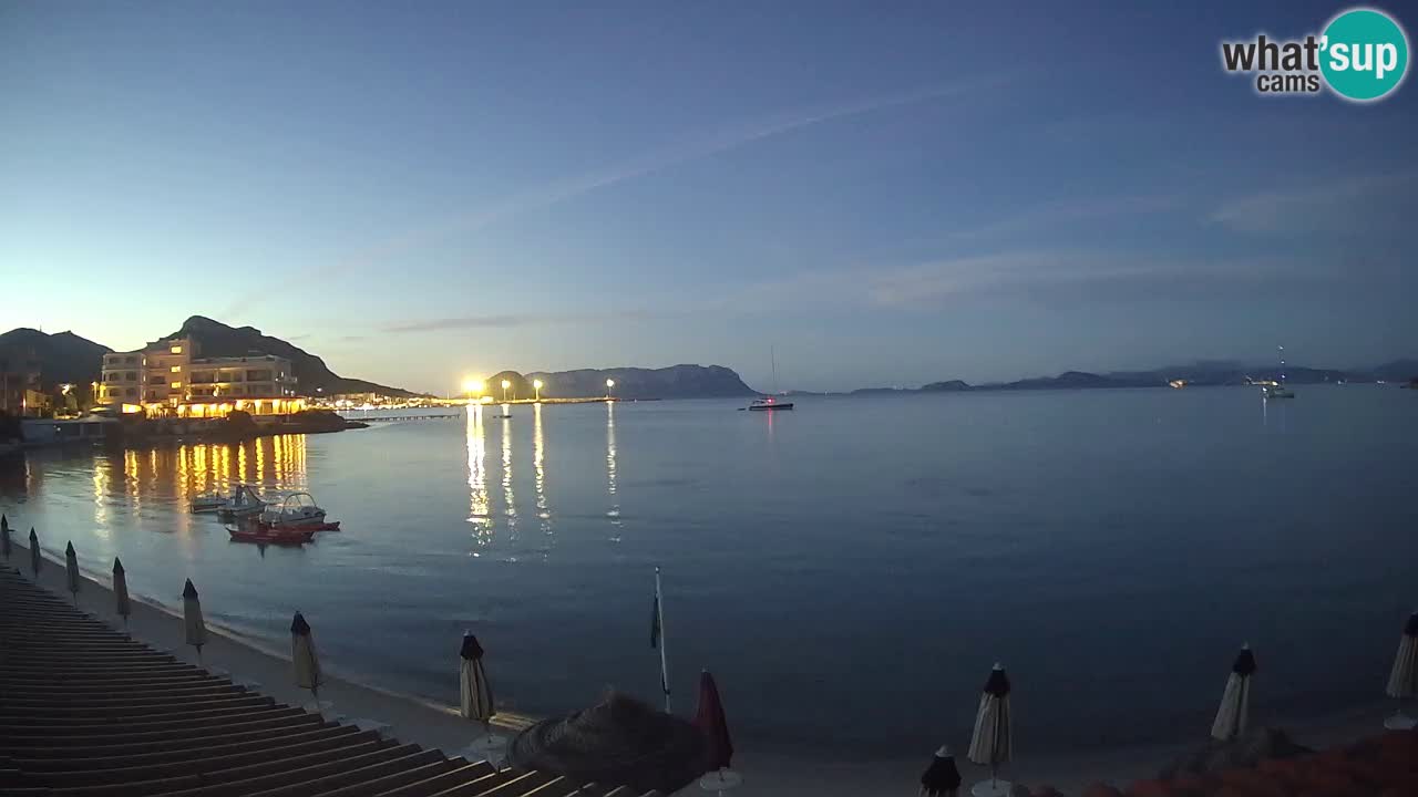 Webcam Terza Spiaggia Golfo Aranci – Vista en directo de la playa