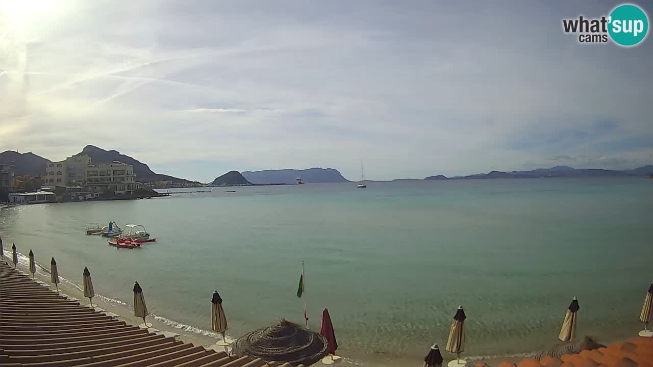 Webcam Terza Spiaggia Golfo Aranci – Liveblick auf den Strand