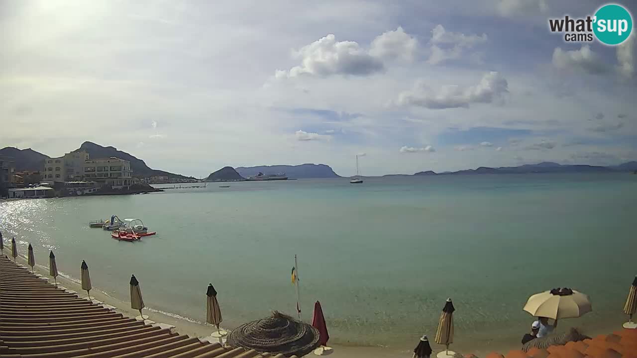 Web kamera Terza Spiaggia Golfo Aranci – Pogled uživo na plažu