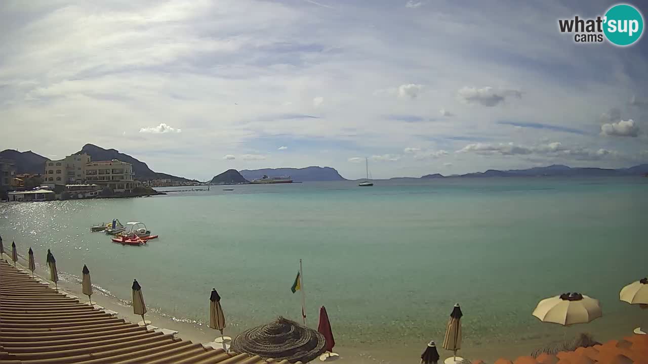 Webcam Terza Spiaggia Golfo Aranci – Liveblick auf den Strand