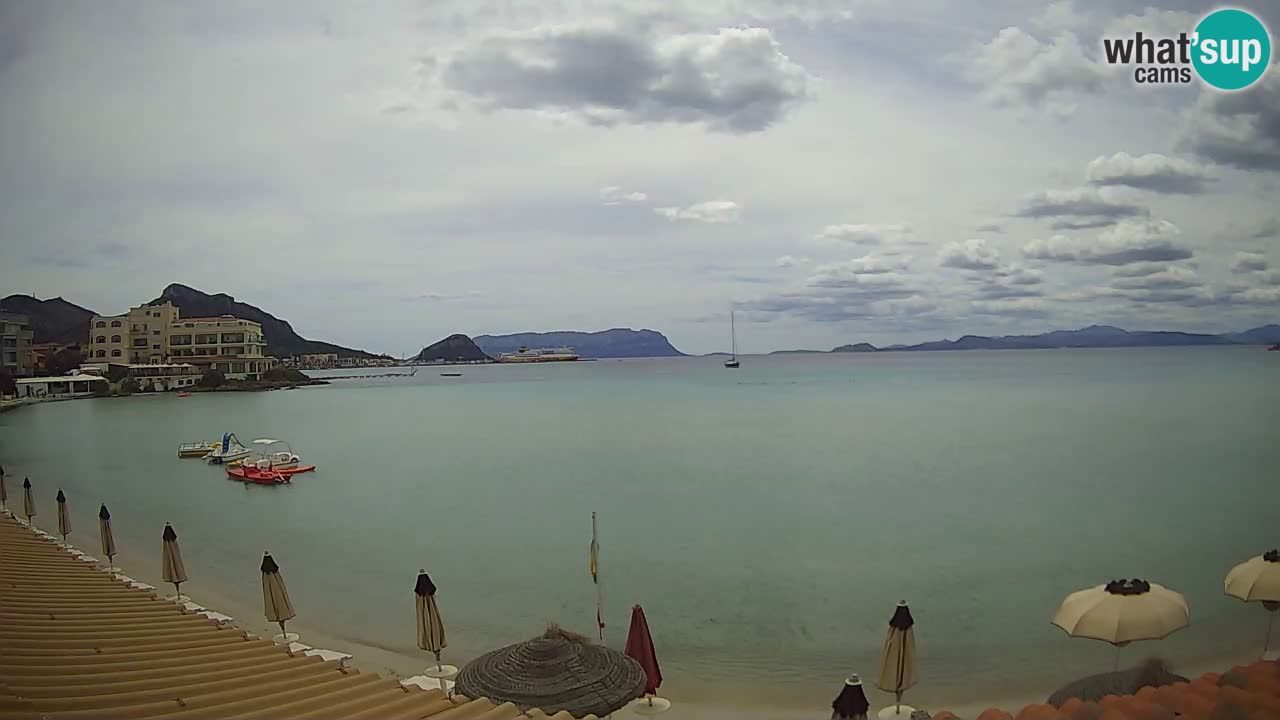 Webcam Terza Spiaggia Golfo Aranci – Liveblick auf den Strand