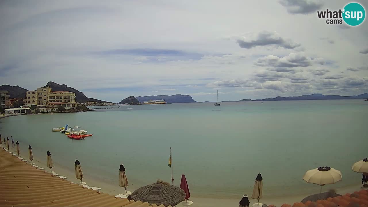Webcam Terza Spiaggia Golfo Aranci – Liveblick auf den Strand