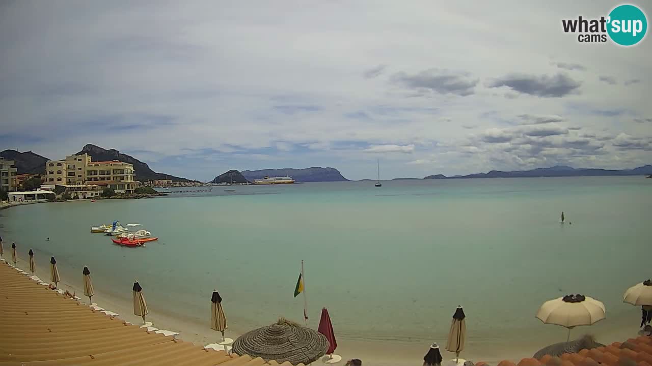 Webcam Terza Spiaggia Golfo Aranci – Vista en directo de la playa
