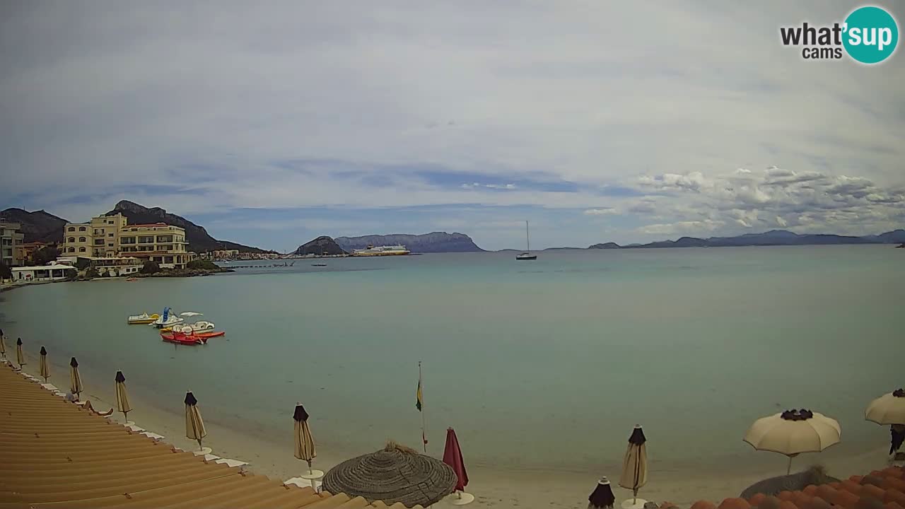 Webcam Terza Spiaggia Golfo Aranci – Vista en directo de la playa