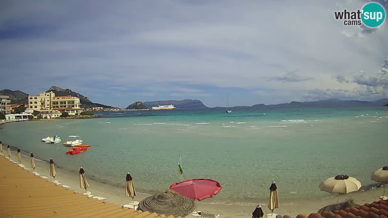 Webcam Terza Spiaggia Golfo Aranci – Vista mare in diretta