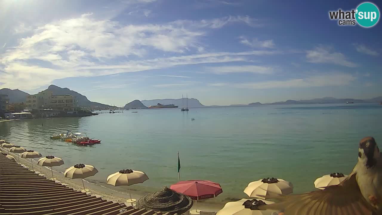 Webcam Terza Spiaggia Golfo Aranci – Vista mare in diretta