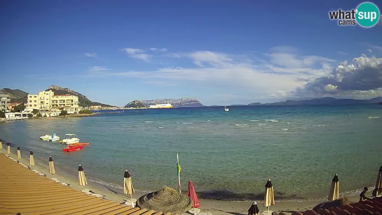 Webcam Terza Spiaggia Golfo Aranci – Vista en directo de la playa