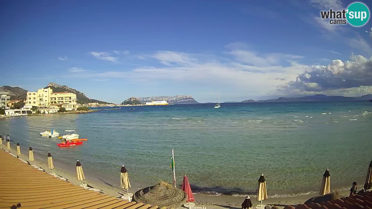 Webcam Terza Spiaggia Golfo Aranci – Vista mare in diretta