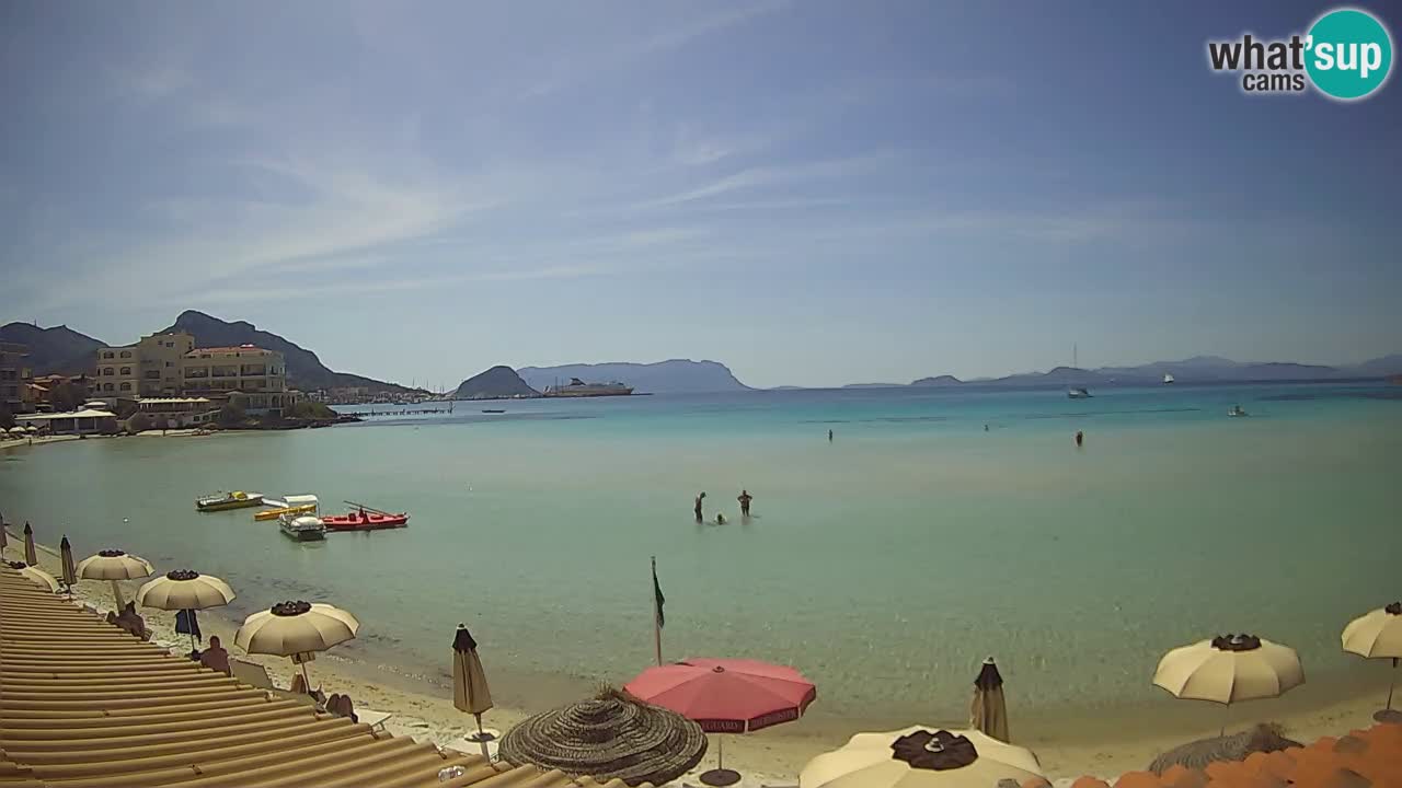 Webcam Terza Spiaggia Golfo Aranci – Vista en directo de la playa