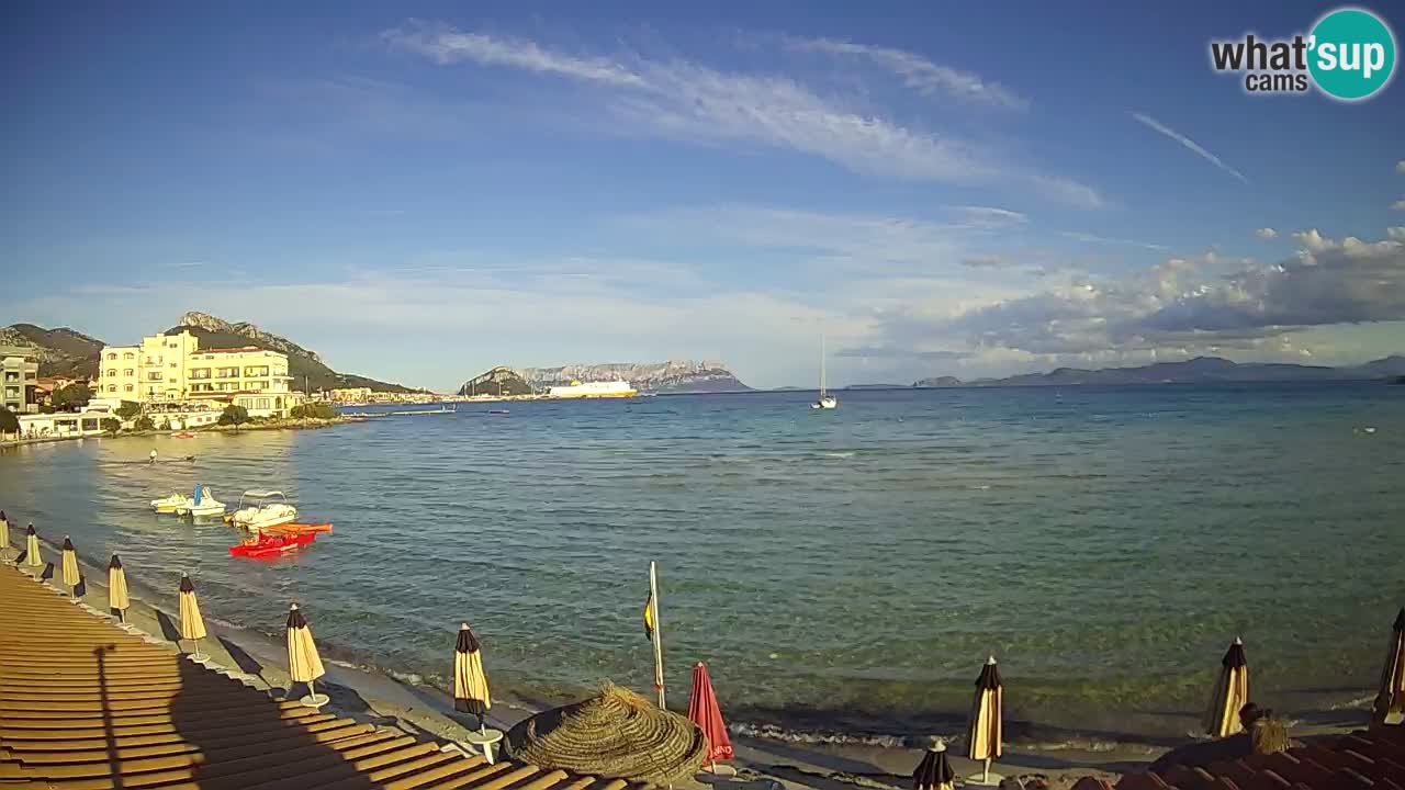 Webcam Terza Spiaggia Golfo Aranci – Vista mare in diretta