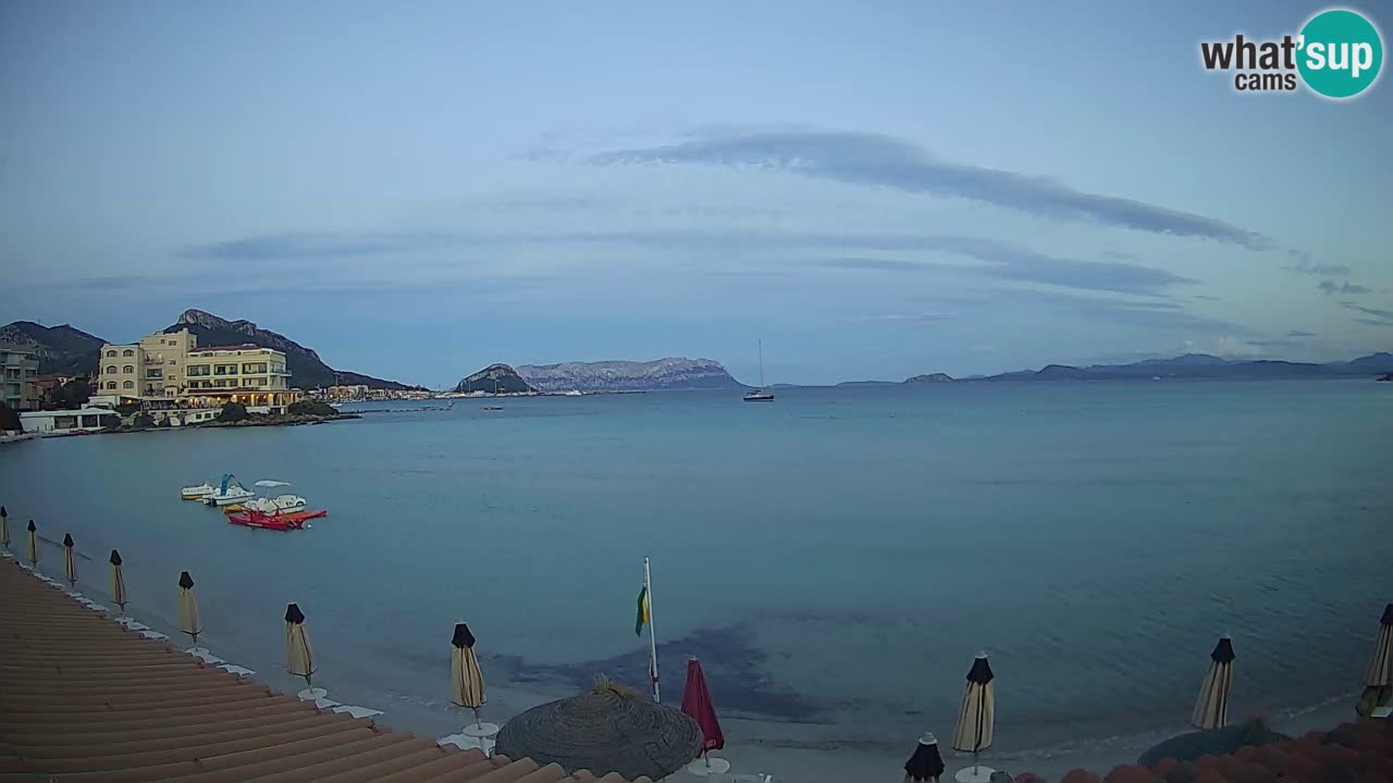 Webcam Terza Spiaggia Golfo Aranci – Vista en directo de la playa