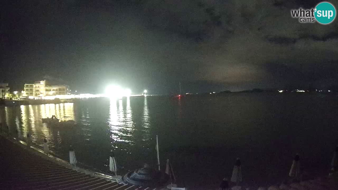 Webcam Terza Spiaggia Golfo Aranci – Liveblick auf den Strand