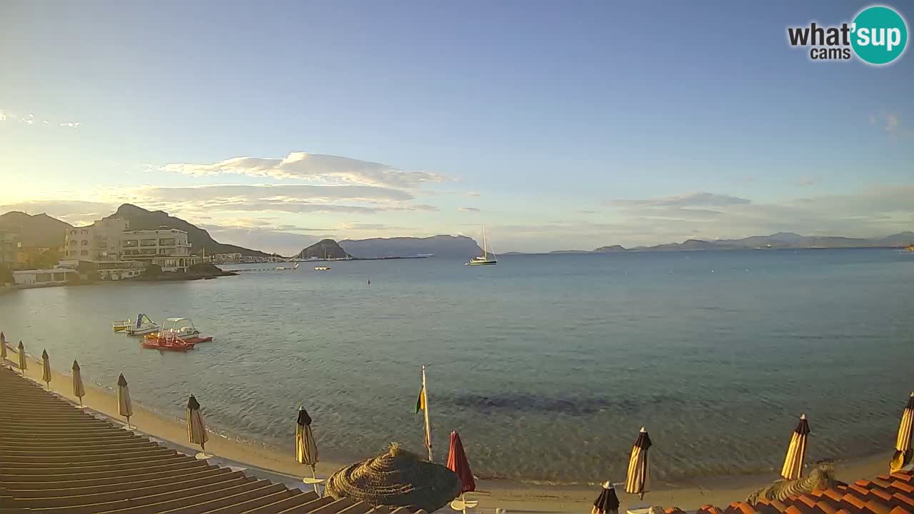 Webcam Terza Spiaggia Golfo Aranci – Vista en directo de la playa