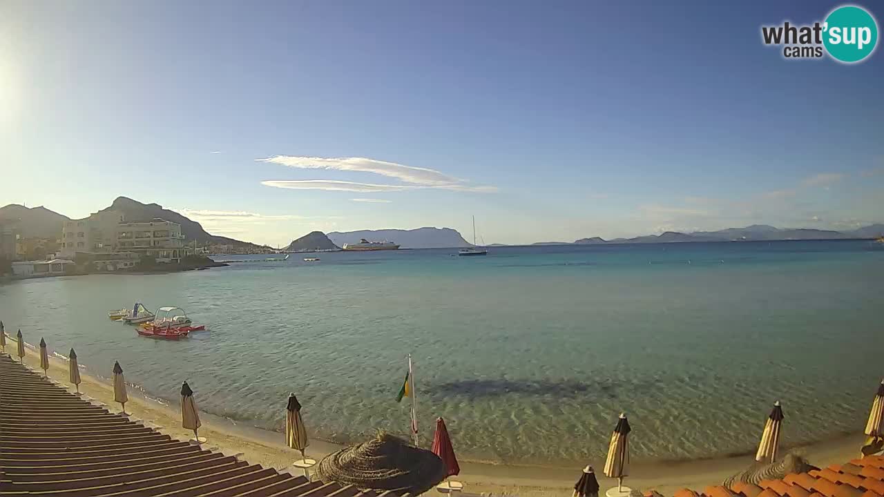Webcam Terza Spiaggia Golfo Aranci – Vista en directo de la playa