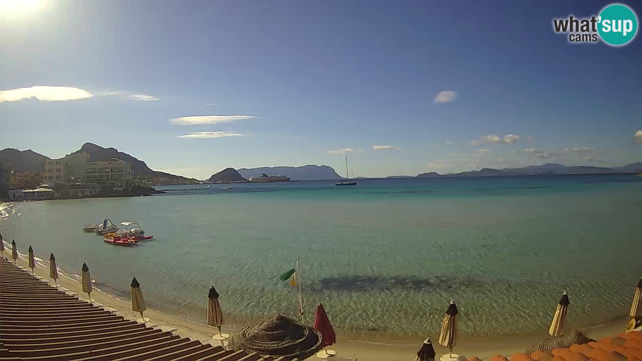 Webcam Terza Spiaggia Golfo Aranci – Vista en directo de la playa