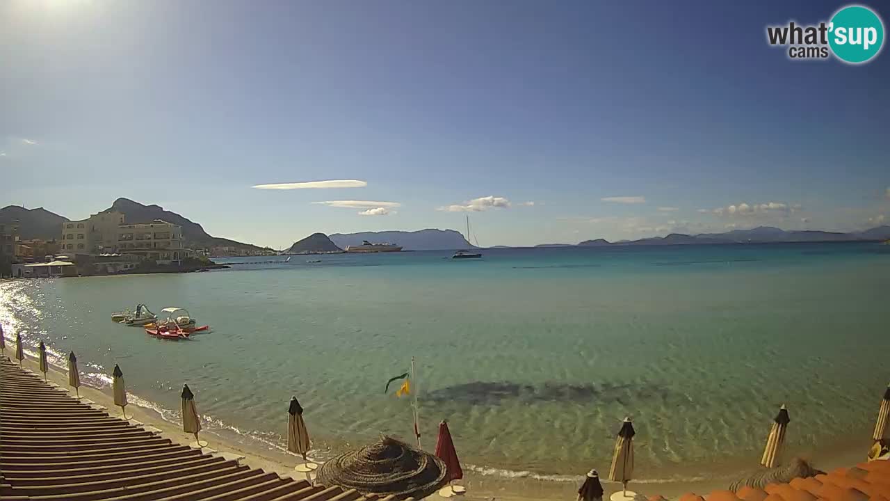 Web kamera Terza Spiaggia Golfo Aranci – Pogled uživo na plažu