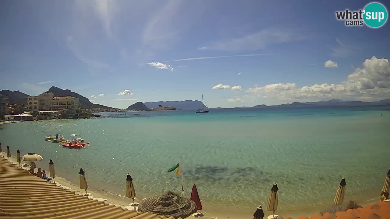 Webcam Terza Spiaggia Golfo Aranci – Vista mare in diretta