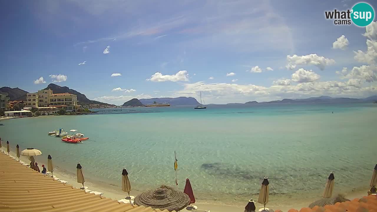 Webcam Terza Spiaggia Golfo Aranci – Liveblick auf den Strand