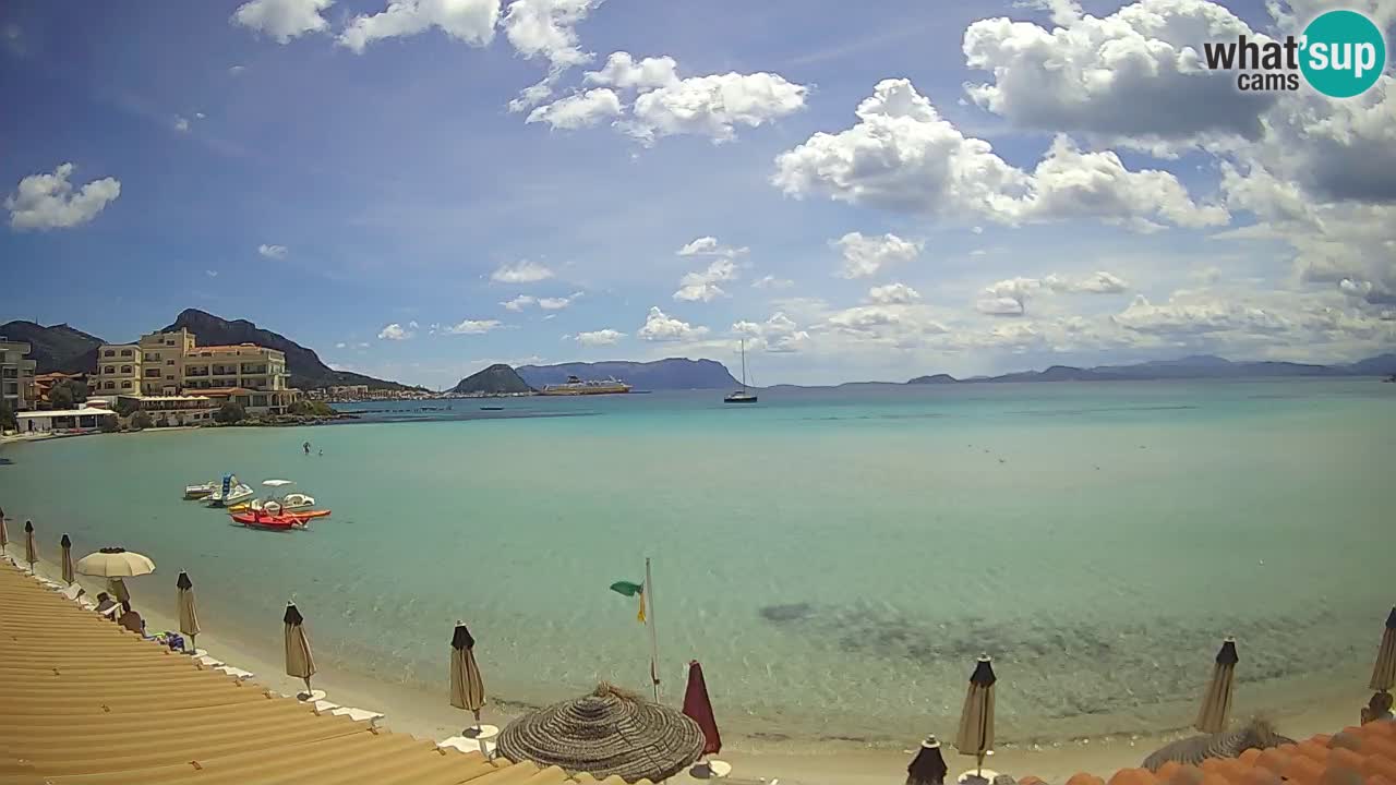 Webcam Terza Spiaggia Golfo Aranci – Vista en directo de la playa