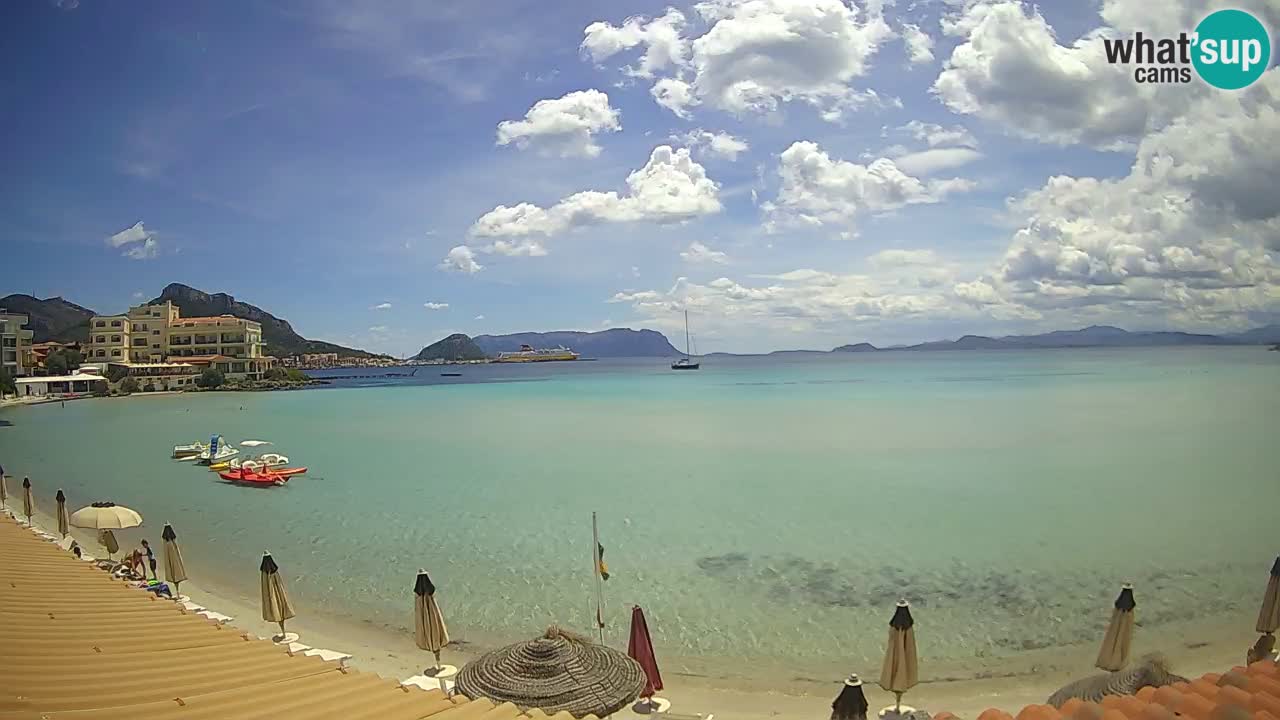 Webcam Terza Spiaggia Golfo Aranci – Liveblick auf den Strand