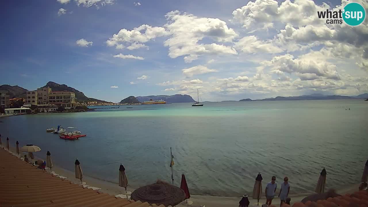 Web kamera Terza Spiaggia Golfo Aranci – Pogled uživo na plažu