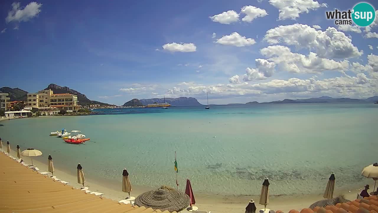Web kamera Terza Spiaggia Golfo Aranci – Pogled uživo na plažu