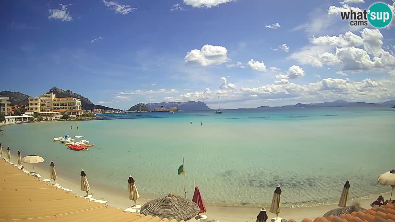 Web kamera Terza Spiaggia Golfo Aranci – Pogled uživo na plažu