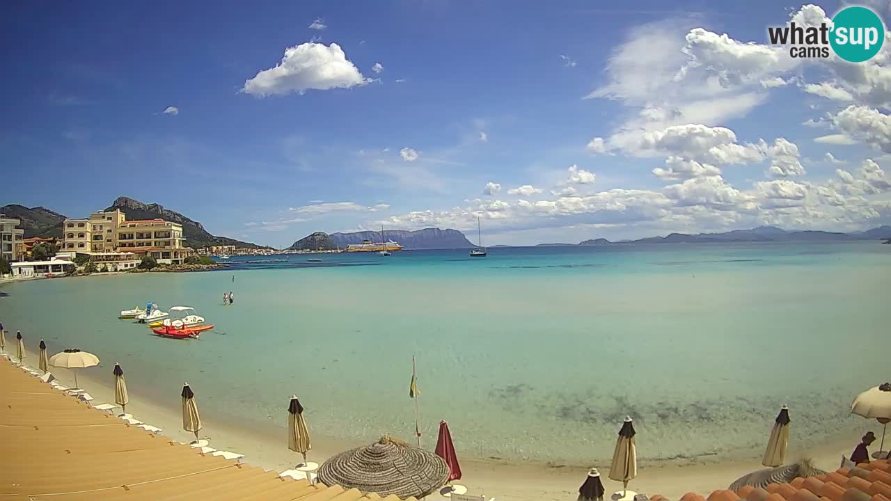 Web kamera Terza Spiaggia Golfo Aranci – Pogled uživo na plažu