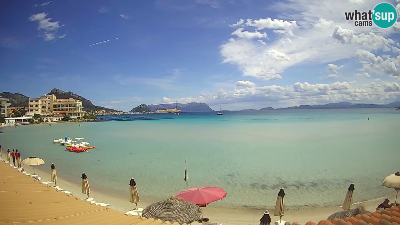Webcam Terza Spiaggia Golfo Aranci – Vista en directo de la playa