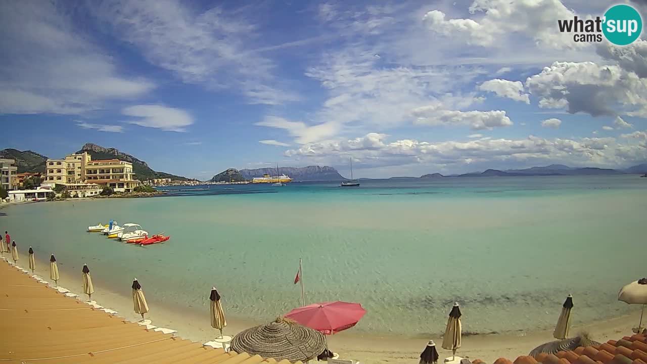 Webcam Terza Spiaggia Golfo Aranci – Vista mare in diretta