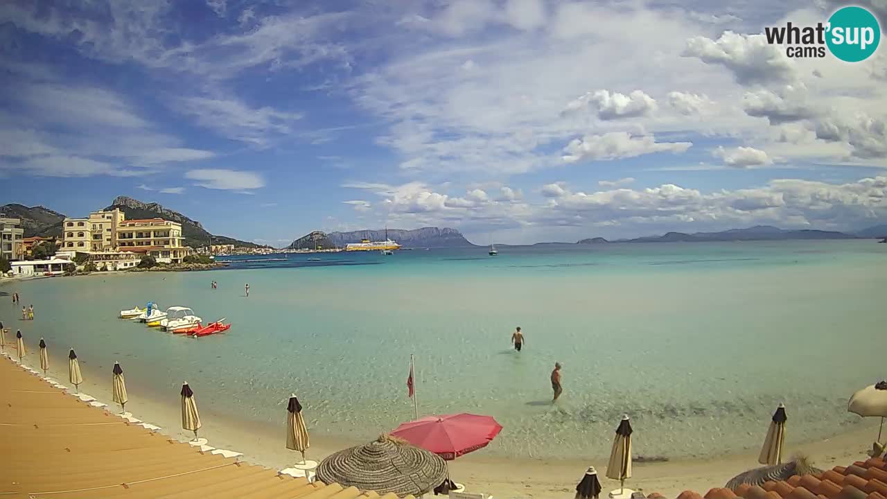 Webcam Terza Spiaggia Golfo Aranci – Liveblick auf den Strand