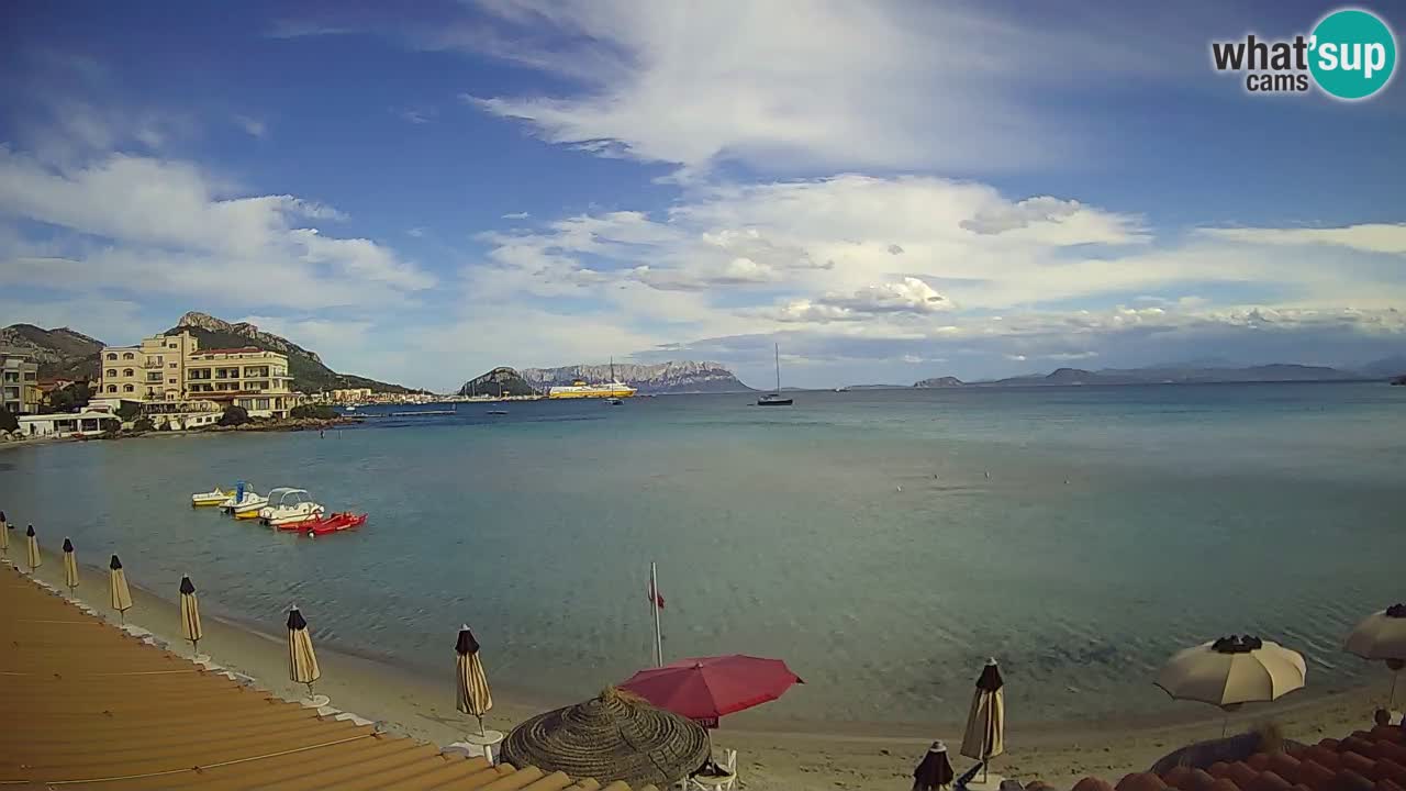 Webcam Terza Spiaggia Golfo Aranci – Vista en directo de la playa