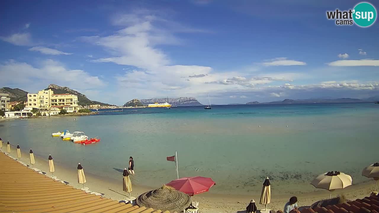 Webcam Terza Spiaggia Golfo Aranci – Vista mare in diretta