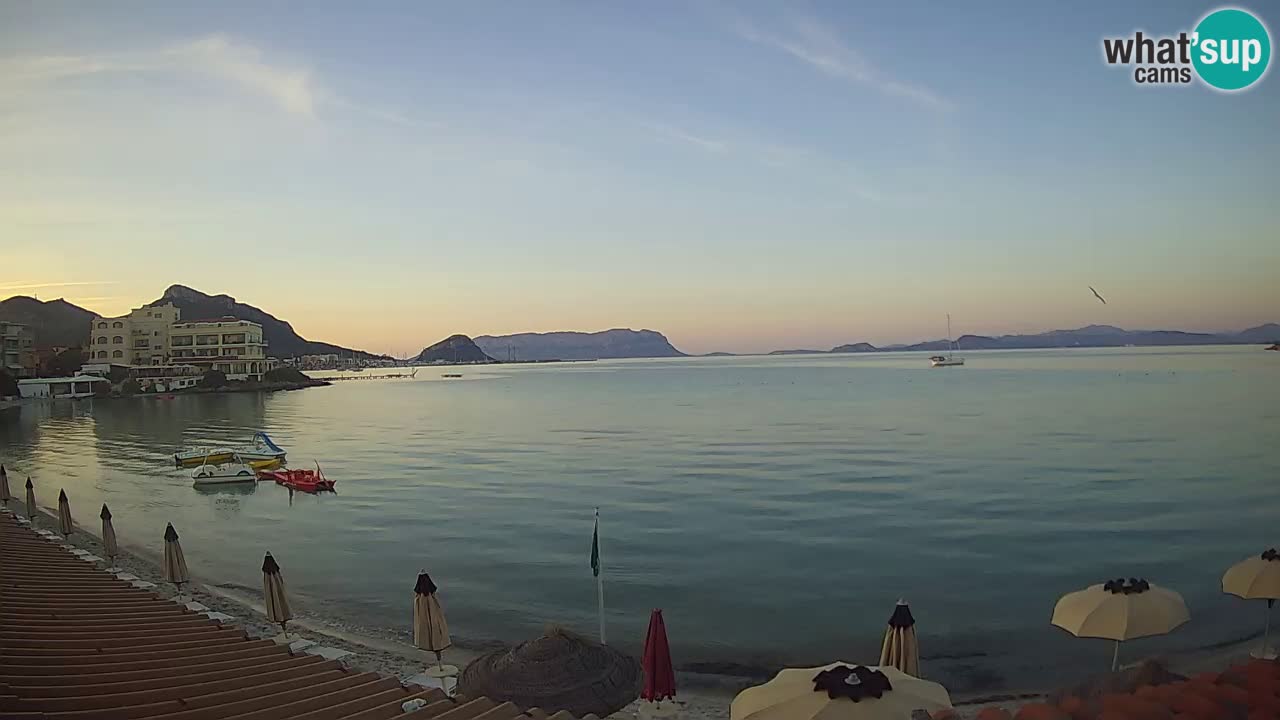 Webcam Terza Spiaggia Golfo Aranci – Liveblick auf den Strand