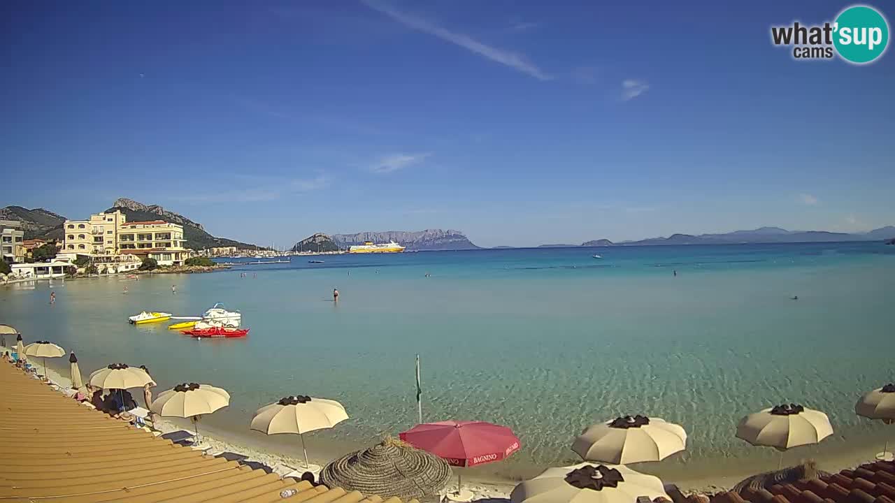 Webcam Terza Spiaggia Golfo Aranci – Vista en directo de la playa