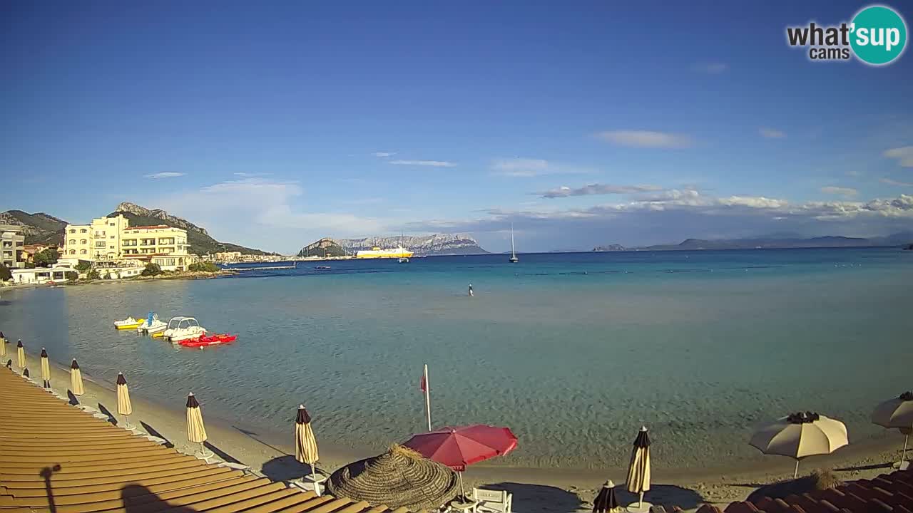 Webcam Terza Spiaggia Golfo Aranci – Vista mare in diretta
