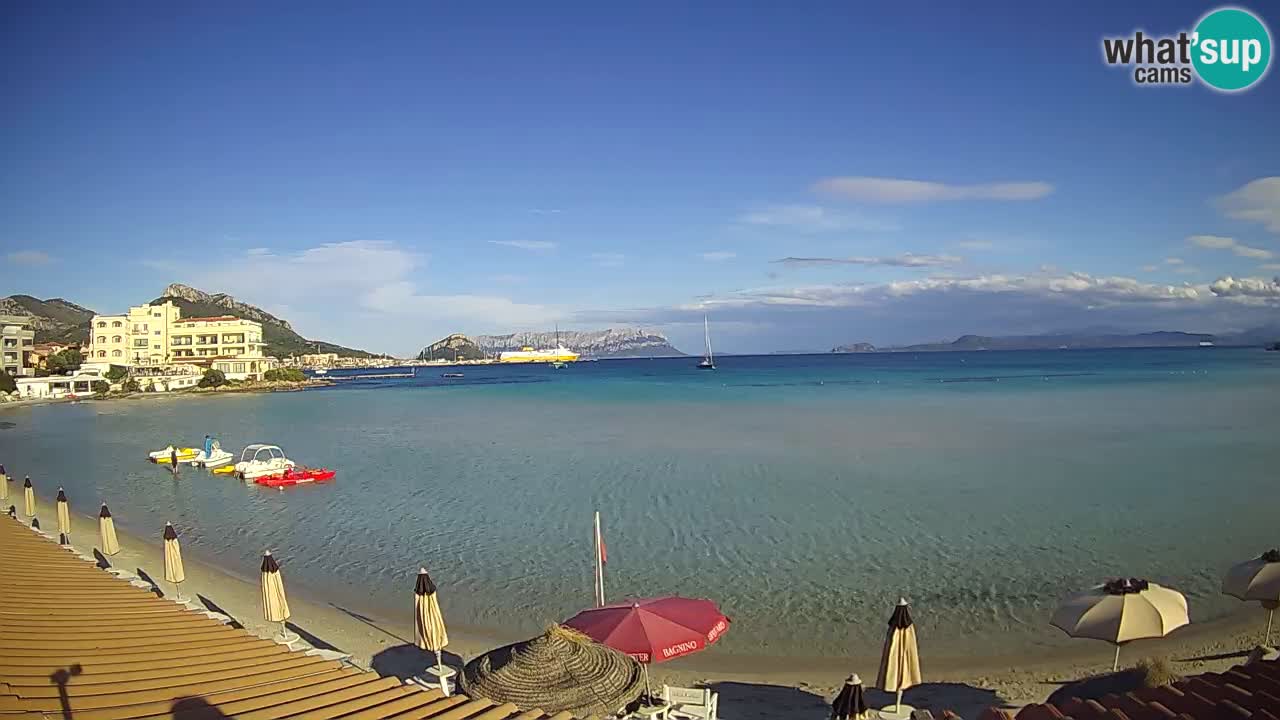 Webcam Terza Spiaggia Golfo Aranci – Vista en directo de la playa