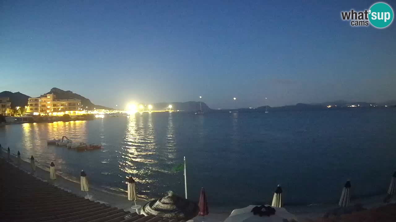 Webcam Terza Spiaggia Golfo Aranci – Vista en directo de la playa