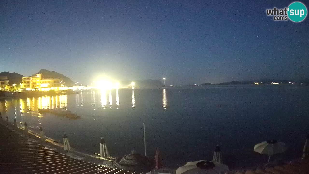 Webcam Terza Spiaggia Golfo Aranci – Vue en direct de la plage