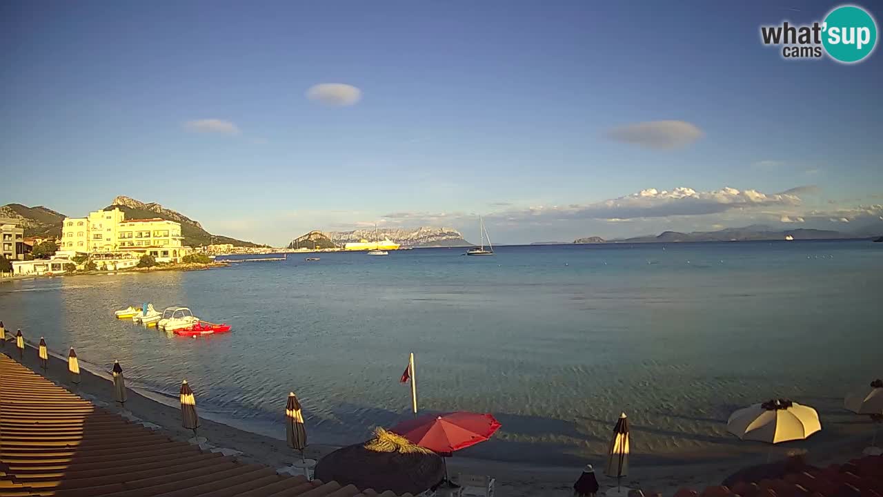 Webcam Terza Spiaggia Golfo Aranci – Vista mare in diretta