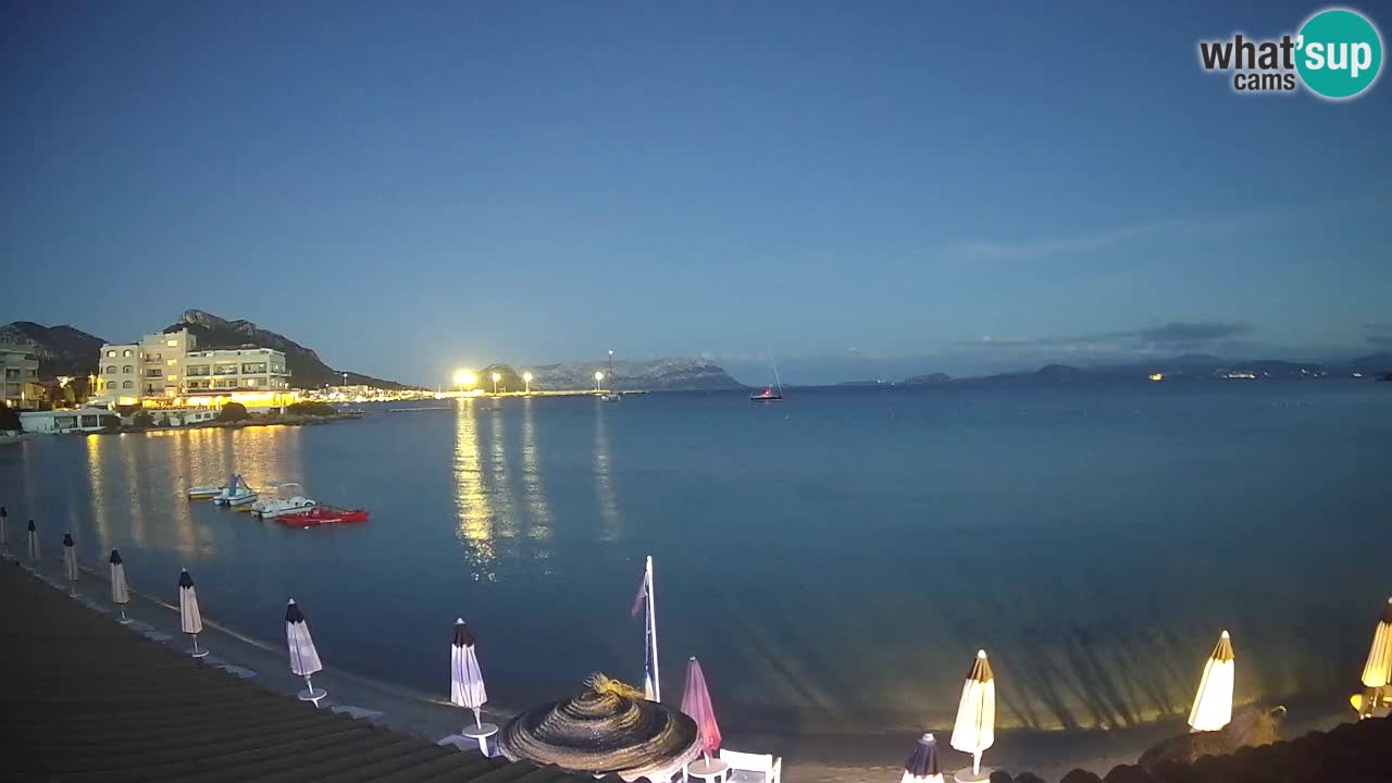 Webcam Terza Spiaggia Golfo Aranci – Liveblick auf den Strand