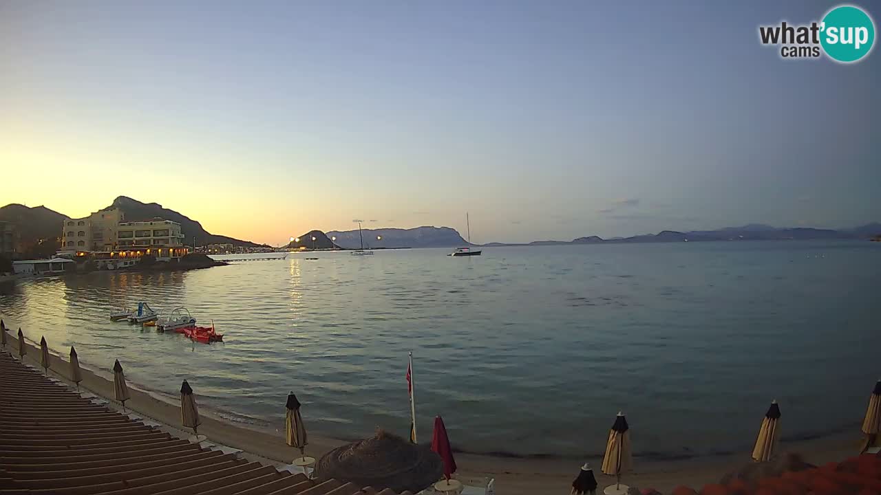 Webcam Terza Spiaggia Golfo Aranci – Liveblick auf den Strand