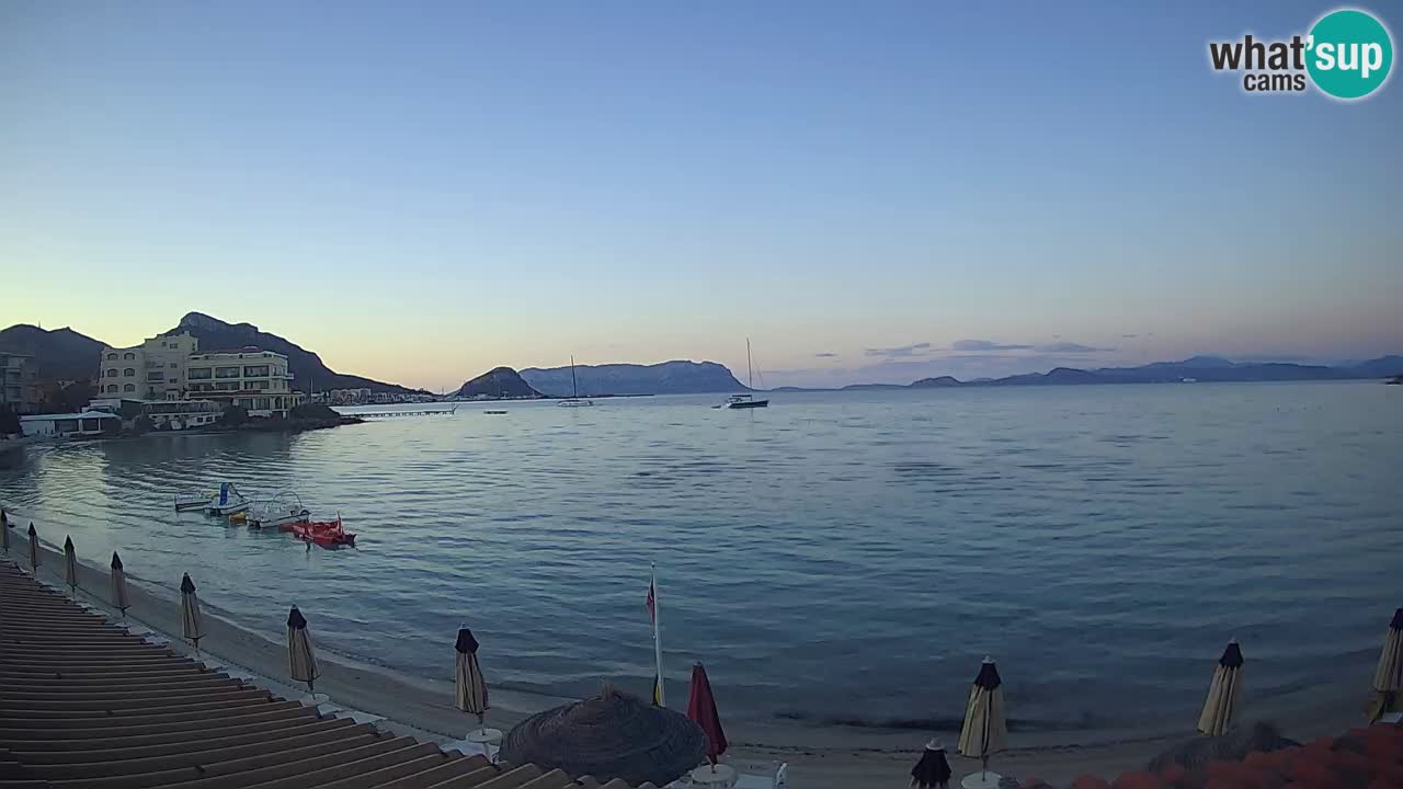 Webcam Terza Spiaggia Golfo Aranci – Vista en directo de la playa