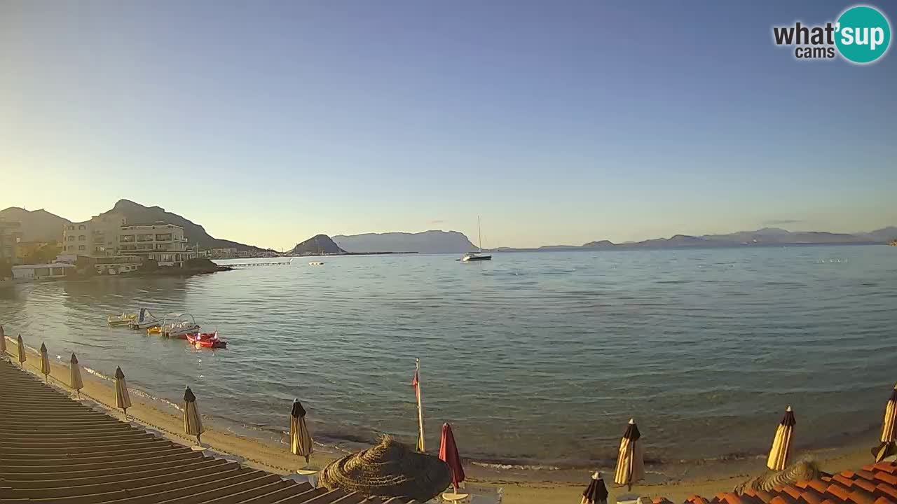 Webcam Terza Spiaggia Golfo Aranci – Liveblick auf den Strand