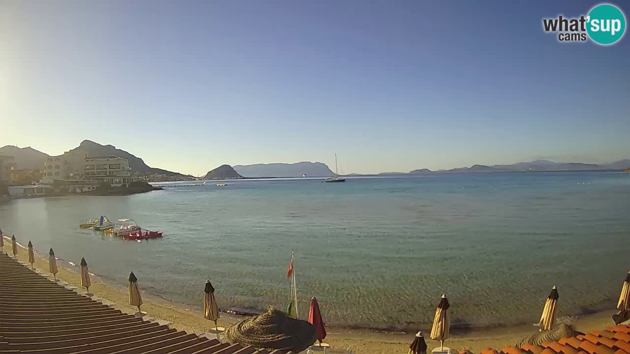 Webcam Terza Spiaggia Golfo Aranci – Liveblick auf den Strand