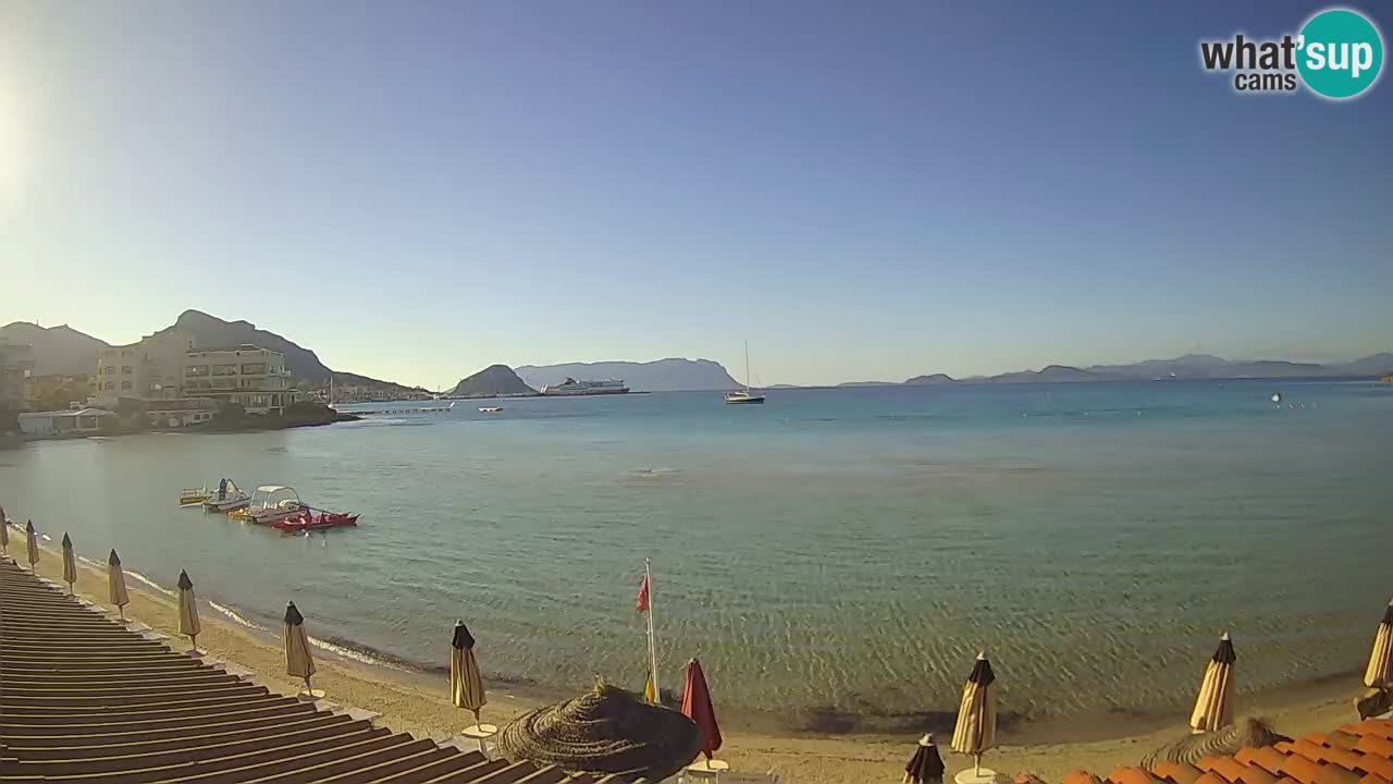 Webcam Terza Spiaggia Golfo Aranci – Vista en directo de la playa