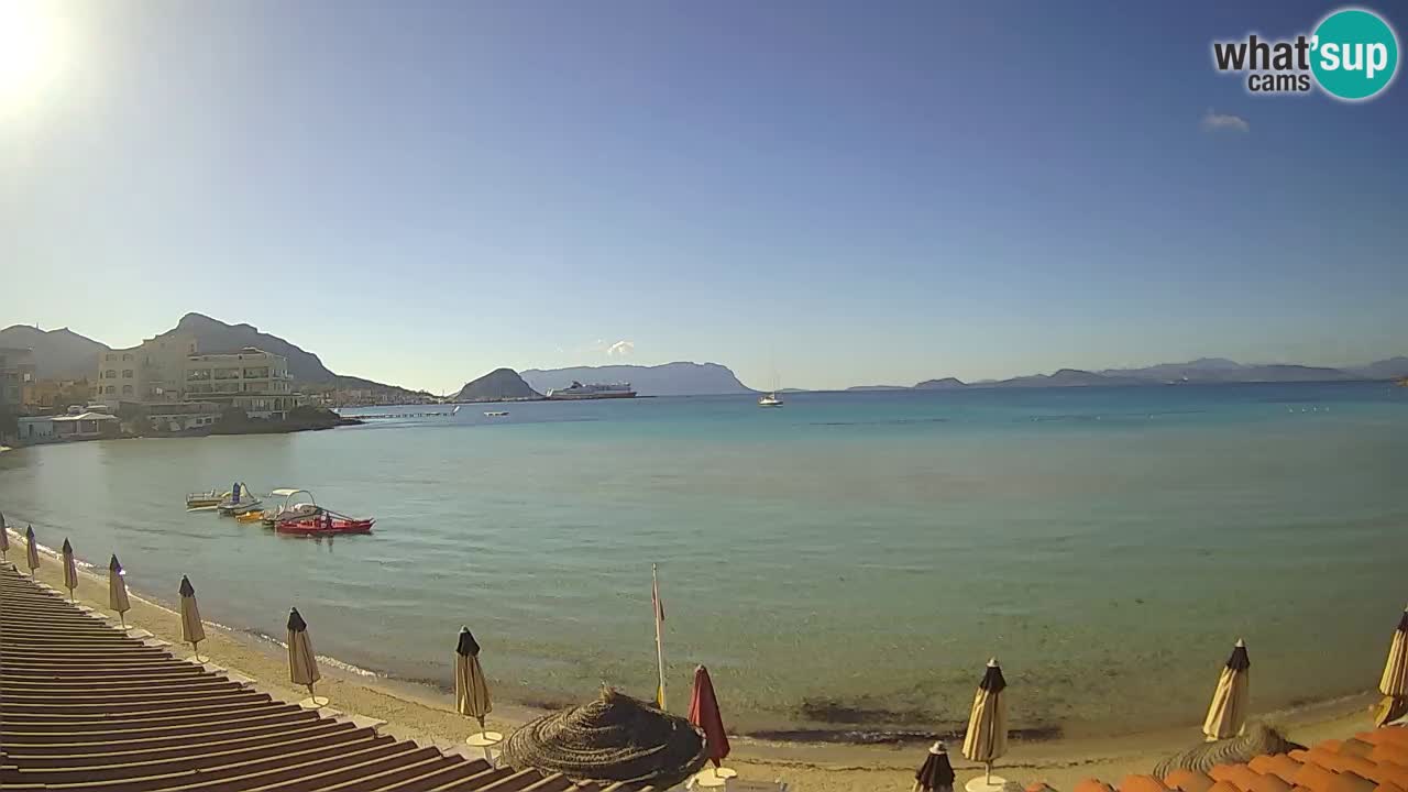 Webcam Terza Spiaggia Golfo Aranci – Vista mare in diretta